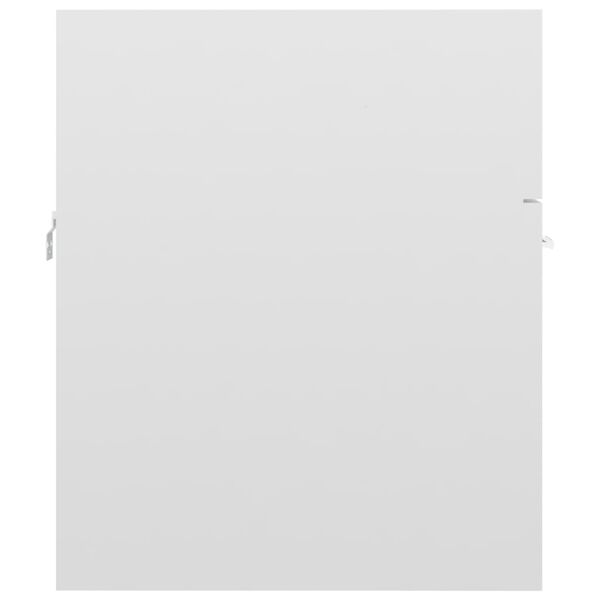 vidaXL Skříňka pod umyvadlo bílá vysoký lesk 41x38,5x46 cm