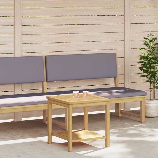 vidaXL Bočn&iacute; stůl Př&iacute;rodn&iacute; olej 45 x 45 x 45 cm Masivn&iacute; ak&aacute;tov&eacute; dřevo