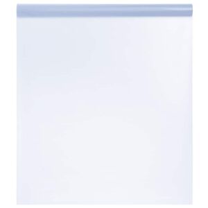 vidaXL Okenn&iacute; f&oacute;lie statick&aacute; matn&aacute; &scaron;ed&aacute; 45 x 500 cm PVC