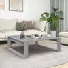 vidaXL Konferenčn&iacute; stolek &scaron;ed&yacute; sonoma 100x100x35 cm kompozitn&iacute; dřevo