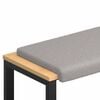 vidaXL Pol&scaron;t&aacute;ř na lavici Sherpa l&aacute;tka Světle &scaron;ed&aacute; Hloubka 35 cm