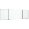 vidaXL Magnetick&aacute; tabule rozkl&aacute;dac&iacute; 160 x 60 x 1,7 cm hlin&iacute;k