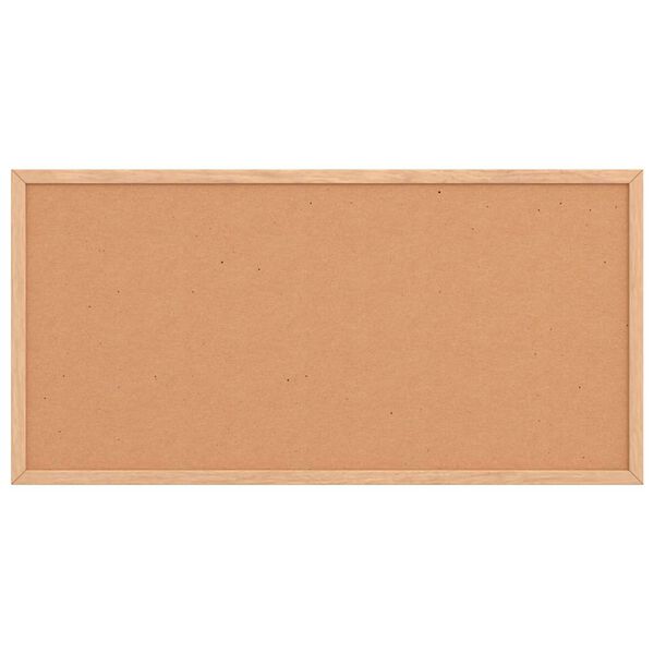 vidaXL Korkov&aacute; tabule s r&aacute;mem z masivn&iacute;ho borovicov&eacute;ho dřeva 60 x 30 cm