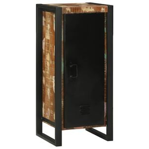 vidaXL Koupelnov&aacute; skř&iacute;ň Hněd&aacute; 40 x 35 x 90 cm Masivn&iacute; obnovovan&eacute; dřevo