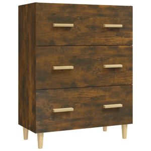 vidaXL Př&iacute;born&iacute;k kouřov&yacute; dub 70 x 34 x 90 cm kompozitn&iacute; dřevo