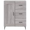 vidaXL Skř&iacute;ň highboard &scaron;ed&aacute; sonoma 69,5 x 34 x 180 cm kompozitn&iacute; dřevo