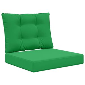 vidaXL Venkovn&iacute; pol&scaron;t&aacute;ř na pohovku 2 pcs Zelen&aacute; Polyester