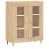 vidaXL Skř&iacute;ň highboard dub sonoma 69,5 x 34 x 180 cm kompozitn&iacute; dřevo