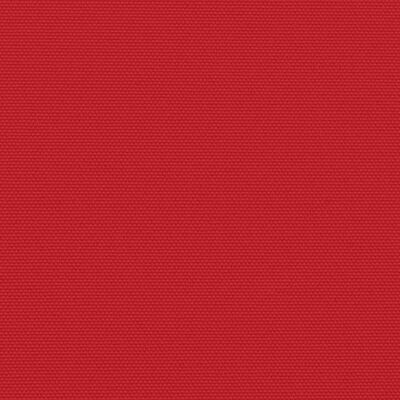 vidaXL Zatahovací boční markýza červená 140 x 600 cm