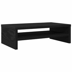 vidaXL Stojan na monitor čern&yacute; dub 42 x 24 x 13 cm, dřevo