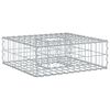 vidaXL Gabionov&yacute; vyv&yacute;&scaron;en&yacute; z&aacute;hon 60 x 60 x 20 cm Pozinkovan&aacute; ocel