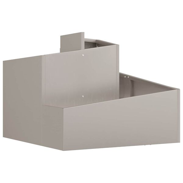 vidaXL Zahradn&iacute; pěstebn&iacute;k Hněd&aacute; 60 x 60 x 50 cm