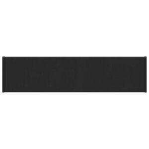 vidaXL Parapet okna Čern&yacute; s dřevěnou strukturou 60 x 20 x 4,5 cm PVC