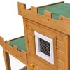 vidaXL Velká zahradní králíkárna / domek pro drobná zvířata