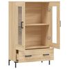 vidaXL Skř&iacute;ň highboard dub sonoma 69,5 x 31 x 115 cm kompozitn&iacute; dřevo