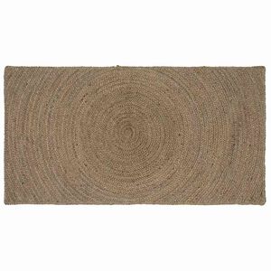 vidaXL Koberec &Scaron;ed&aacute; 60 x 110 cm juta