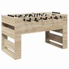 vidaXL Stoln&iacute; fotb&aacute;lek Sonoma dub 146,5 x 74 x 85 cm Kompozitn&iacute; dřevo