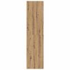 vidaXL &Scaron;atn&iacute; skř&iacute;ň Artisanov&yacute; dub 50 x 50 x 200 cm kompozitn&iacute; dřevo