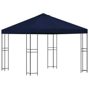 vidaXL Alt&aacute;n 3 x 3 m Modr&aacute; Polyester a ocel 190 gsm
