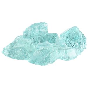 vidaXL Zahradn&iacute; kameny Tyrkysov&aacute; 12 cm Sklo