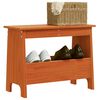 vidaXL Lavice do předs&iacute;ně voskově hněd&aacute; 60x28x45 cm masivn&iacute; borovice