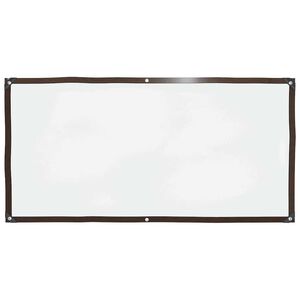 vidaXL Čir&aacute; plachta s oky 1x2 m polyethylen