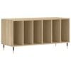 vidaXL Skř&iacute;ňka na LP desky dub sonoma 100x38x48 cm kompozitn&iacute; dřevo