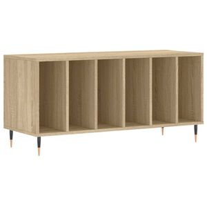 vidaXL Skř&iacute;ňka na LP desky dub sonoma 100x38x48 cm kompozitn&iacute; dřevo