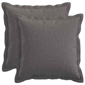 vidaXL Povlak na pol&scaron;t&aacute;ř 2 ks HOUTEN Světle &scaron;ed&aacute; 30 x 30 cm
