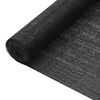 vidaXL St&iacute;n&iacute;c&iacute; tkanina čern&aacute; 3,6 x 25 m HDPE 75 g/m&sup2;