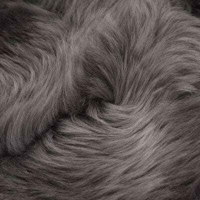 vidaXL Koberec z ovčí kůže 60 x 180 cm světle šedý