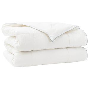 vidaXL Přikr&yacute;vka 135x220 cm Zima 450 GSM Australsk&aacute; vlna B&iacute;l&aacute;