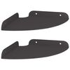 vidaXL Plovouc&iacute; police s polic&iacute; s &uacute;loži&scaron;těm 2 pcs Čern&yacute; 18 x 18 x 2 cm