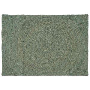 vidaXL Kusov&eacute; koberce Olivově zelen&aacute; 140 x 200 cm juta