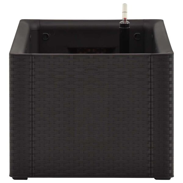 vidaXL Zahradní vyvýšený záhon se samozavlažováním antracitový