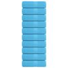 vidaXL Ručn&iacute;ky FROGN 10 ks tyrkysov&eacute; 30x30 cm 360 g/m&sup2;