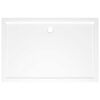 vidaXL Obdélníková sprchová vanička ABS bílá 80 x 120 cm