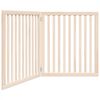 vidaXL Z&aacute;brana pro psy skl&aacute;dac&iacute; 2 panely 160 cm topolov&eacute; dřevo
