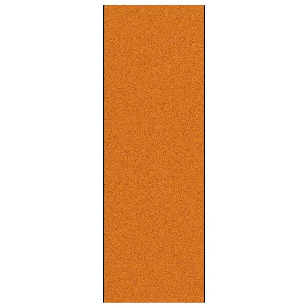 vidaXL Rohož Jin&yacute; Oranžov&aacute; a Čern&aacute; 120 x 350 cm Polyamid a PVC