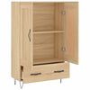 vidaXL Skř&iacute;ň highboard dub sonoma 69,5 x 31 x 115 cm kompozitn&iacute; dřevo