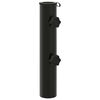 vidaXL Z&aacute;kladna pro slunečn&iacute;k 0.6 kg Čern&aacute; Železo for 40-50 mm Pole