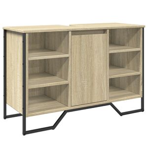 vidaXL Koupelnov&aacute; skř&iacute;ňka pod umyvadlo dub sonoma 91x35x60 cm kompozit