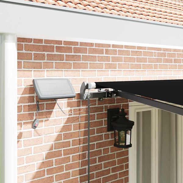 vidaXL Budsorovateln&eacute; zastře&scaron;en&iacute; Čern&aacute; 600 &times;300 cm textil