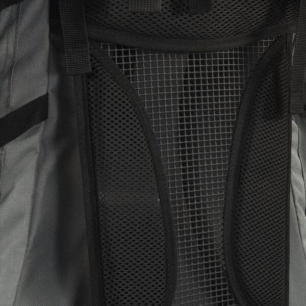 vidaXL Turistický batoh šedý 80 L tkanina oxford