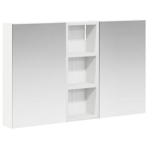 vidaXL Sada koupelnov&yacute;ch skř&iacute;něk s polic&iacute; 3 pcs 80 x 10,5 x 50 cm