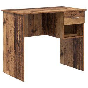 vidaXL Stůl Star&eacute; dřevo 90 x 49 x 75 cm Kompozitn&iacute; dřevo