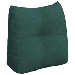 vidaXL Pol&scaron;t&aacute;ř na z&aacute;da Tmavě zelen&aacute; 45 x 24 x 50 cm textil