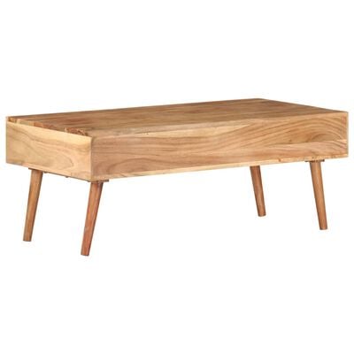 vidaXL Konferenční stolek 100 x 50 x 39 cm masivní akáciové dřevo
