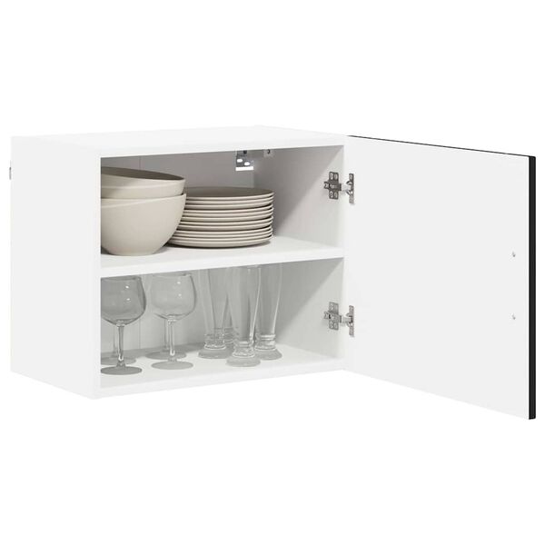 vidaXL Kuchyňsk&aacute; skř&iacute;ň Lucca 2 pcs Čern&aacute; 50 x 31 x 40 cm