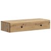 vidaXL N&aacute;stěnn&yacute; bočn&iacute; stůl Dub artisan 87,5 x 34,5 x 17 cm
